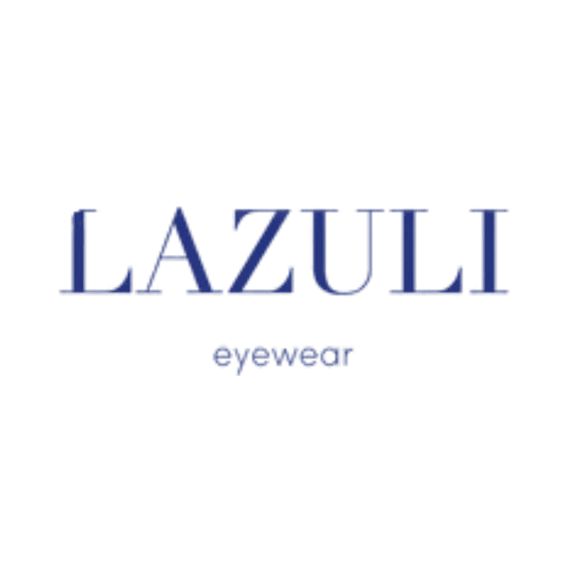Logo Lazuli, eyewear collection Optique 27 Paris, lunettes